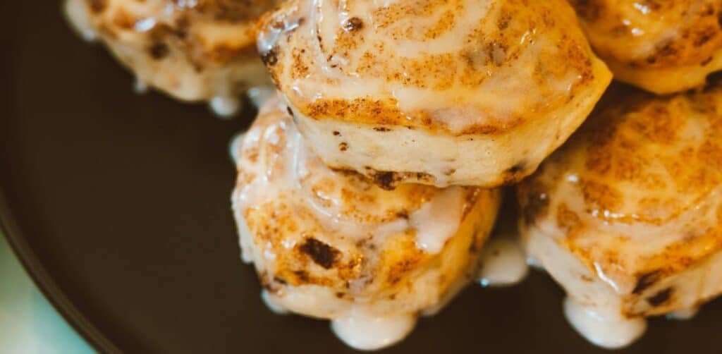  Cinnamon Roll Chaffle
