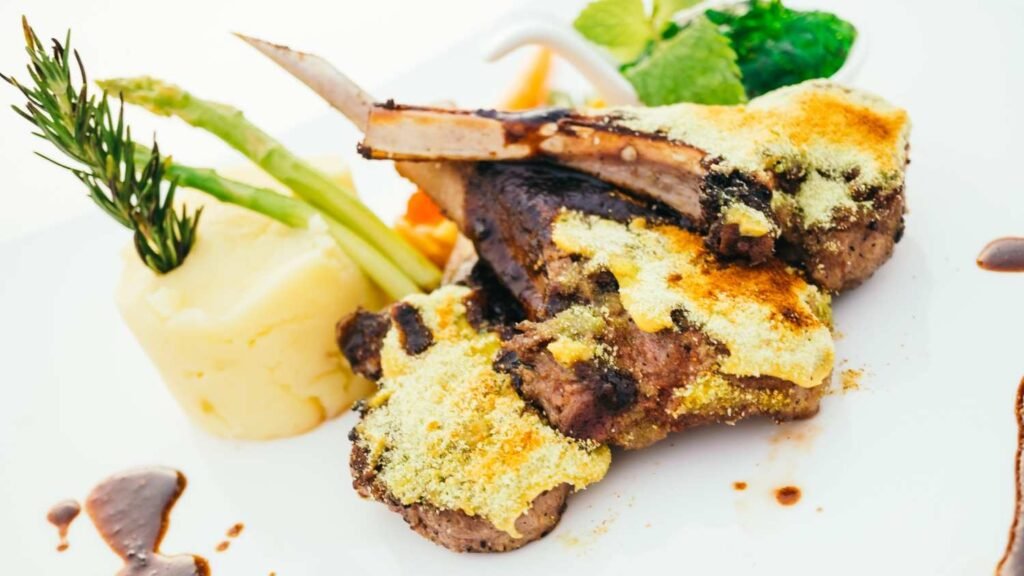 Pork Chops with Cauliflower Mash