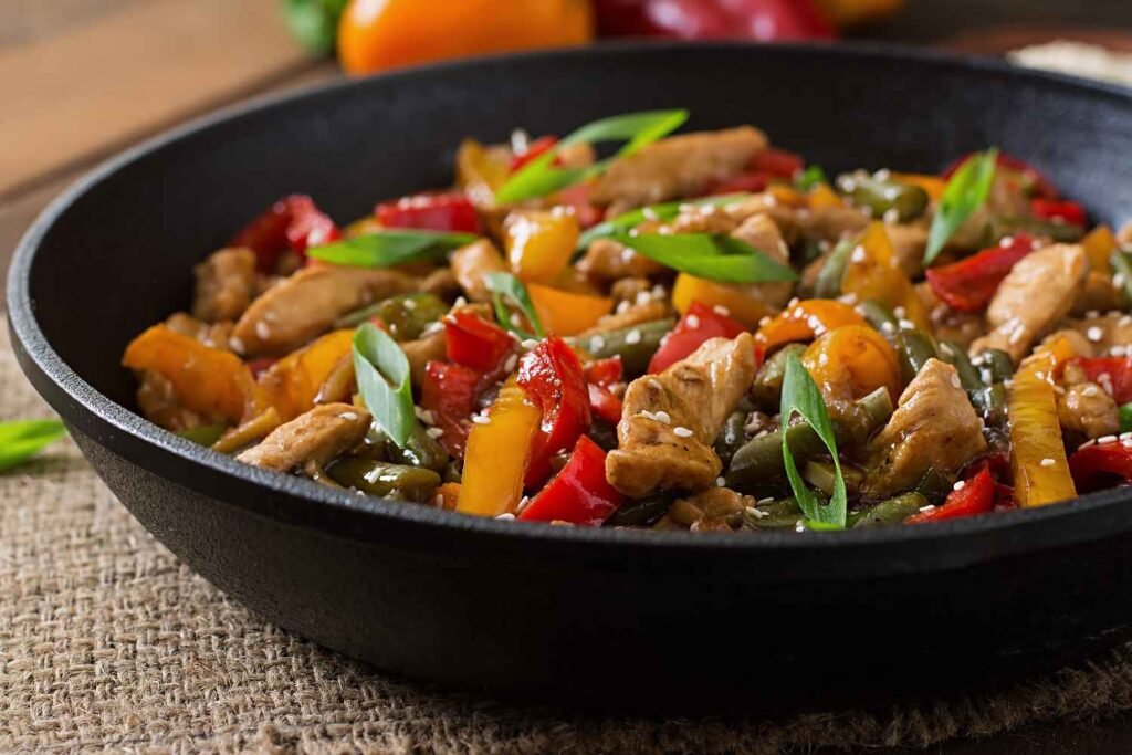 stir fry chicken
