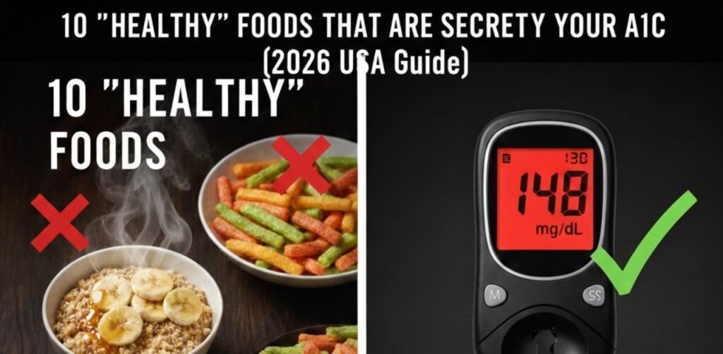 10 “Healthy” Foods That Are Secretly Spiking Your A1C (2026 USA Guide)