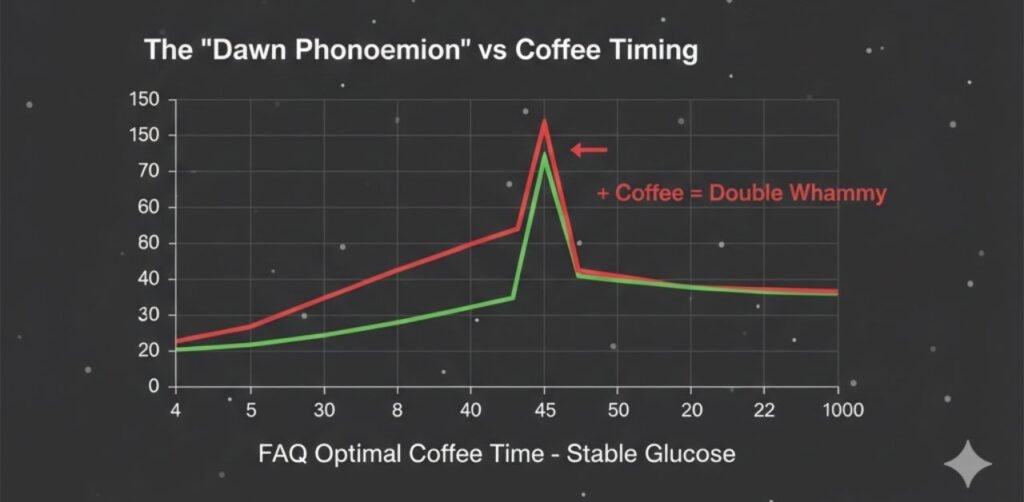 Dawn phenomenion vs coffee timing