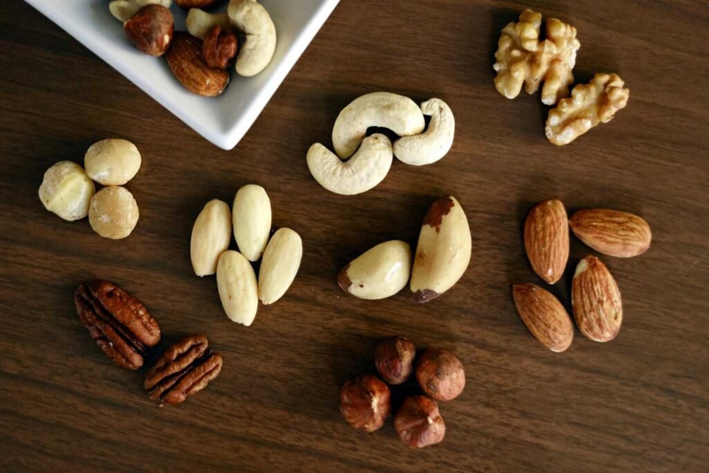 nuts and almonds