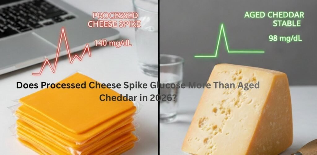 Does Processed Cheese Spike Glucose More Than Aged Cheddar in 2026?
