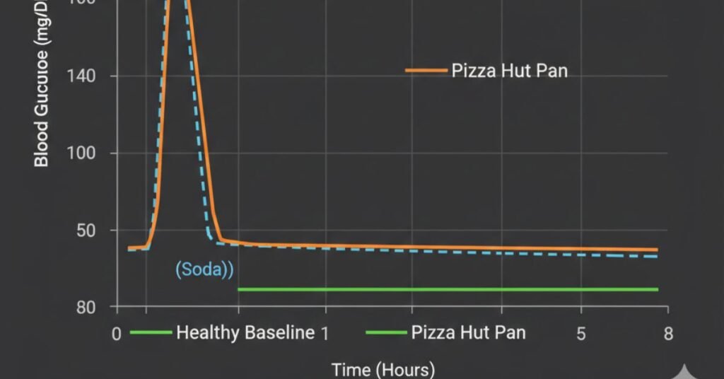 pizza hut pan carb