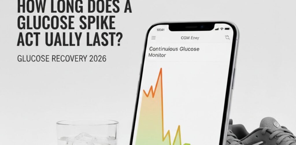 How Long Does a Glucose Spike Actually Last? (The 2026 Metabolic Recovery Guide)