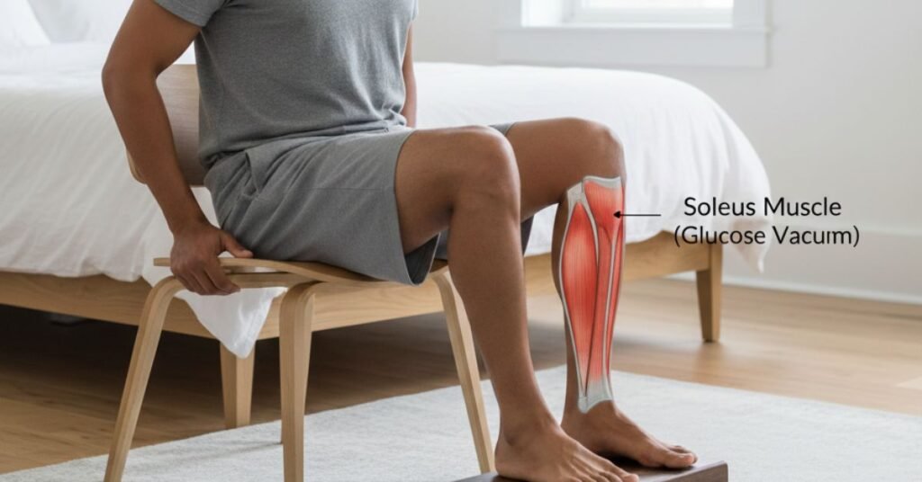 Soleus pushup exercise for glucose recovery").