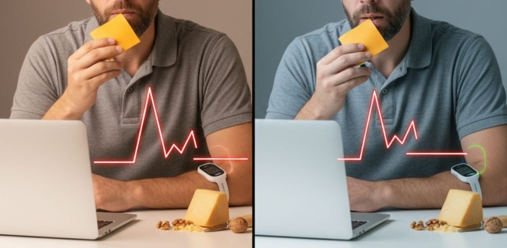 7. The "Desk-Job" Factor: Cheese & Sedentary Stress