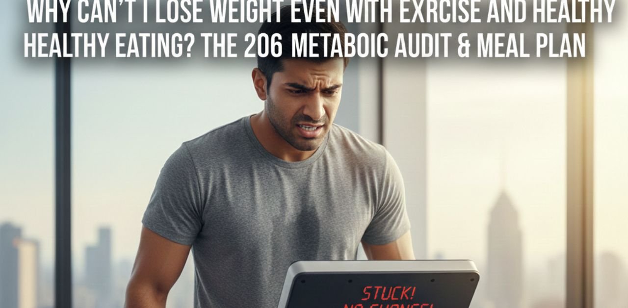 Why Can't I Lose Weight Even with Exercise and Healthy Eating? The 2026 Metabolic Audit & Meal Plan