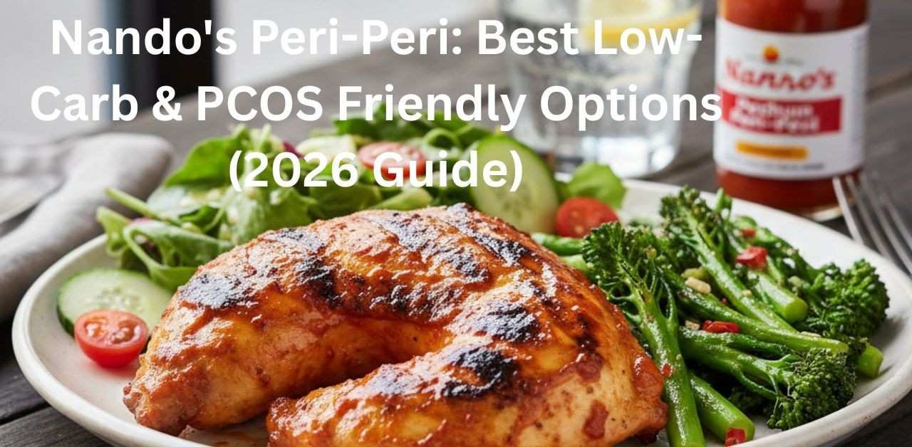 Nando's Peri-Peri: Best Low-Carb & PCOS Friendly Options (2026 Guide)