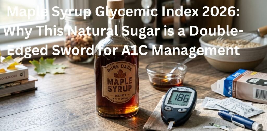 Maple Syrup Glycemic Index 2026: Why This Natural Sugar is a Double-Edged Sword for A1C Management