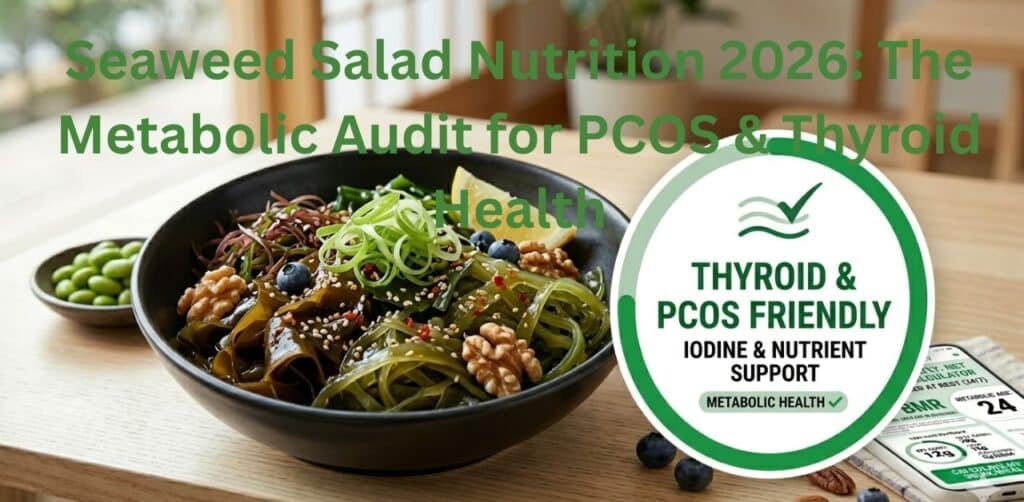 Seaweed Salad Nutrition 2026: The Metabolic Audit for PCOS & Thyroid Health