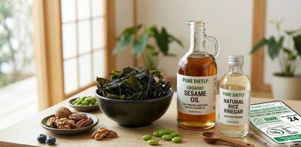 6. The Pure Dietly "Anti-Spike" Seaweed Salad Recipe