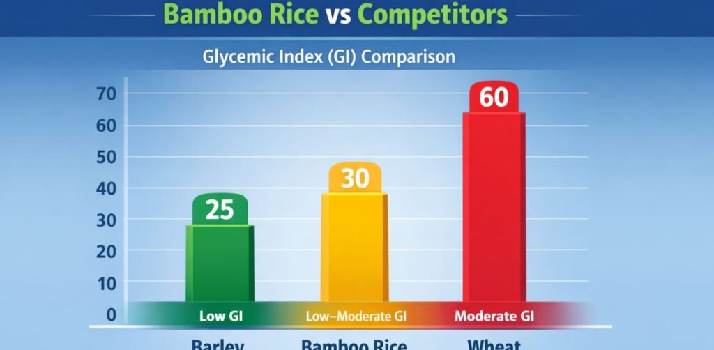 2026 Nutritional Comparison: Bamboo Rice vs. Competitors