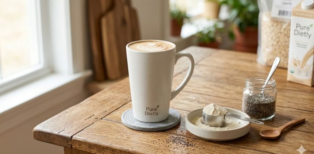 How to reduce glucose spikes in oat milk using the protein shield method.