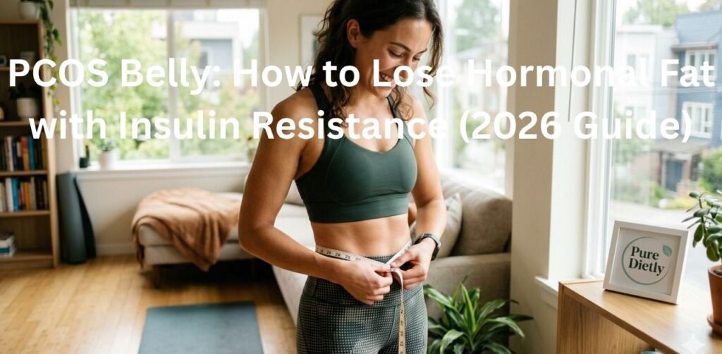 PCOS Belly: How to Lose Hormonal Fat with Insulin Resistance (2026 Guide)