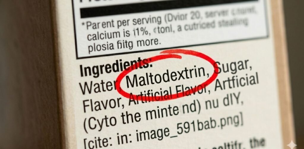 7. The "Maltodextrin" Warning for Biohackers