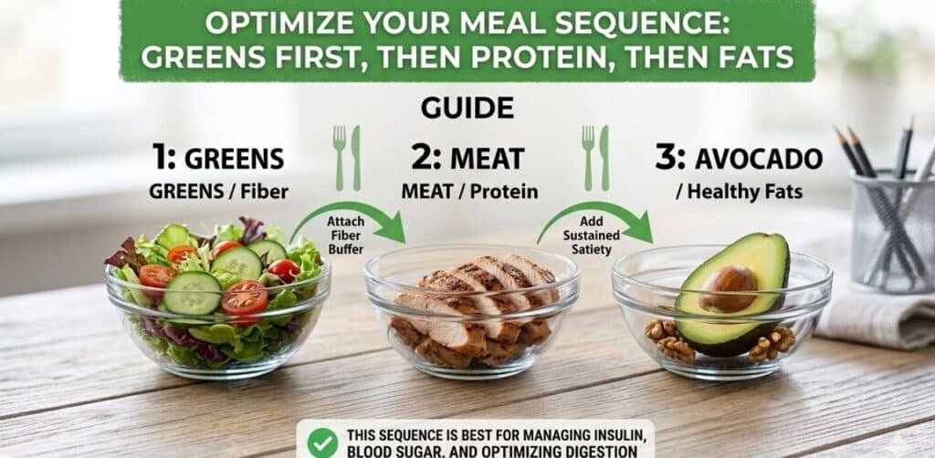 PCOS Meal Layering Strategy for Insulin Sensitivity