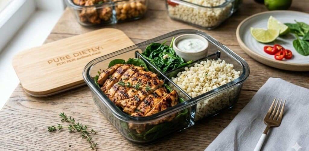 6. A Day in the Life: Peri Peri Meal Prep for PCOS