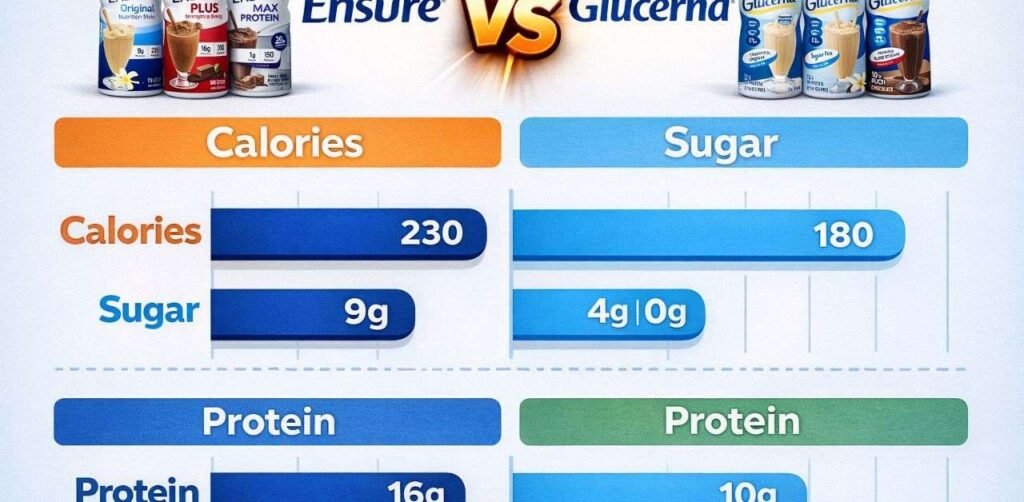 Ensure vs Glucerna 