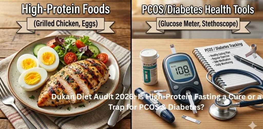 Dukan Diet Audit 2026: Is High-Protein Fasting a Cure or a Trap for PCOS & Diabetes?