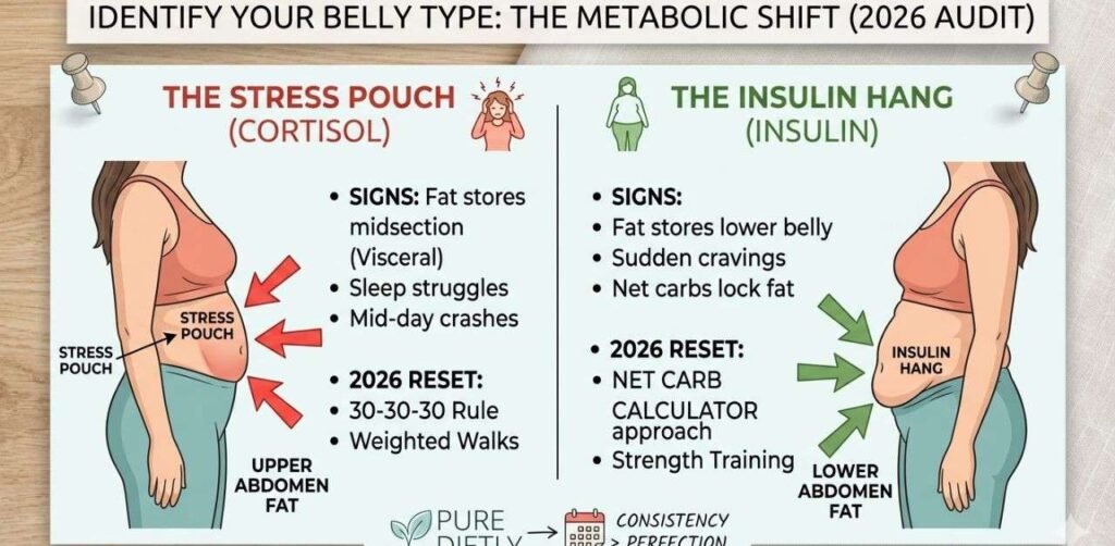 Hormonal belly weight loss results in 30 days