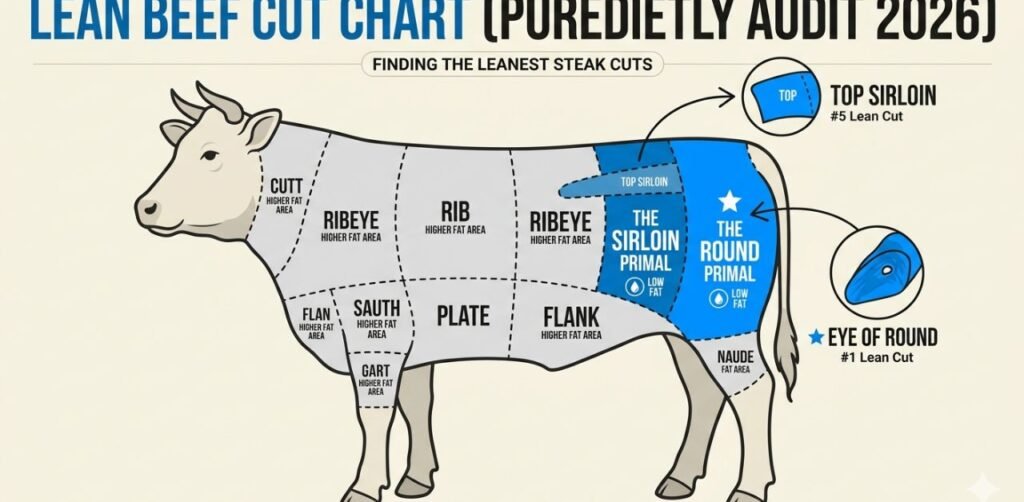 Top 10 Leanest Steak Cuts Ranked (2026 Data)