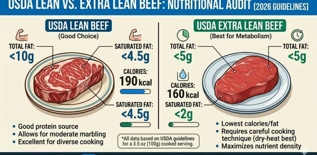 The USDA Definition of "Lean" and "Extra Lean"