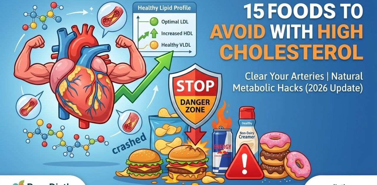 15 Foods to Avoid With High Cholesterol: A 2026 Metabolic Audit