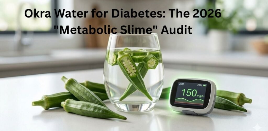 Okra Water for Diabetes: The 2026 “Metabolic Slime” Audit Okra Water for Diabetes: The 2026 “Metabolic Slime” Audit