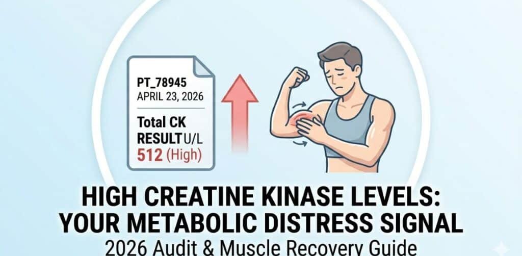 High Creatine Kinase (CK) Levels: The 2026 Metabolic Audit & Recovery Guide