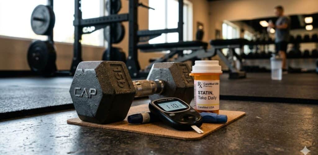 Common causes of high CK levels in USA adults