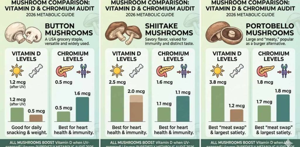  The 2026 Metabolic Audit: Why Mushrooms Win