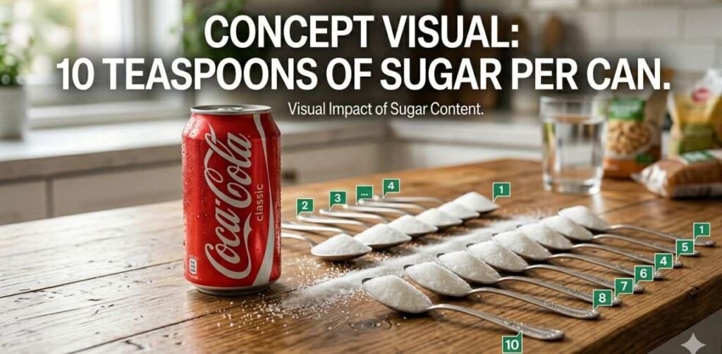 6. Hidden Sugar: The Teaspoon Trap in USA Foods