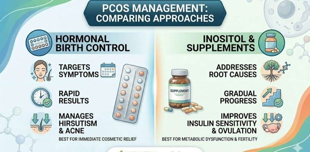 Comparing Birth Control to Natural Insulin Sensitizers
