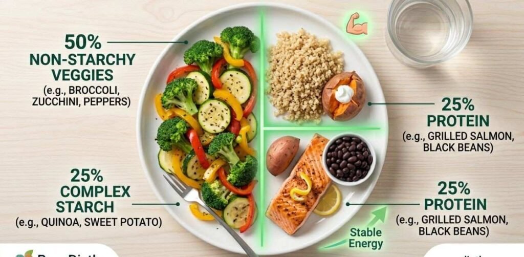 . How to Build a Starchy Plate in the USA