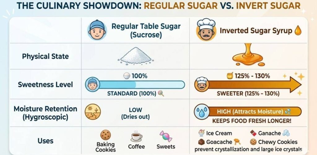  Invert Sugar vs. Table Sugar: A Comparison