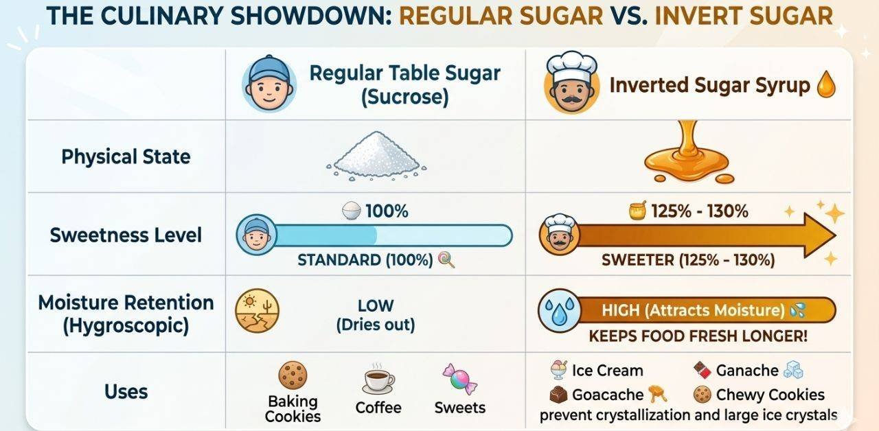 What is Invert Sugar? The Secret to Pro-Level Baking!