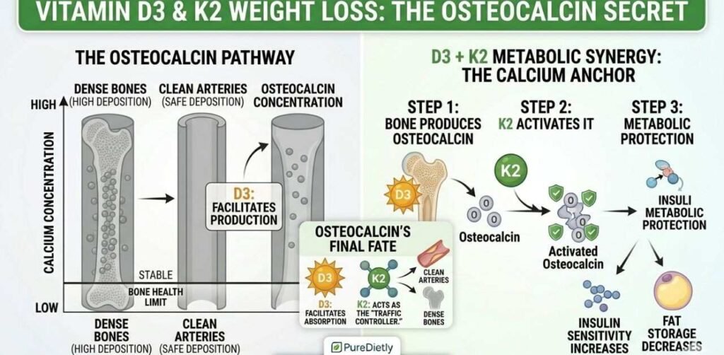 4. The "Osteocalcin" Secret: Why K2 is Your Fat-Burning Ally