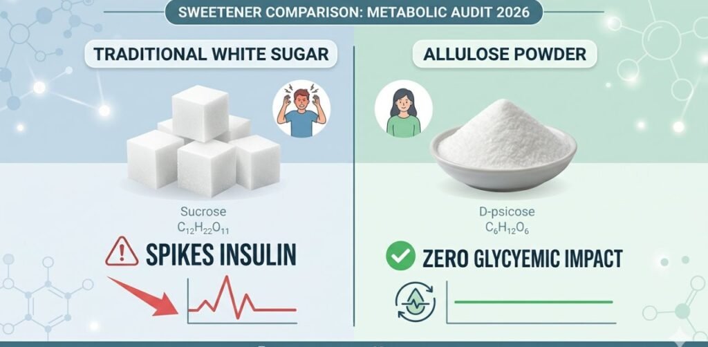 Allulose Side Effects: The 2026 Metabolic Safety Audit Allulose Side Effects: The 2026 Metabolic Safety Audit