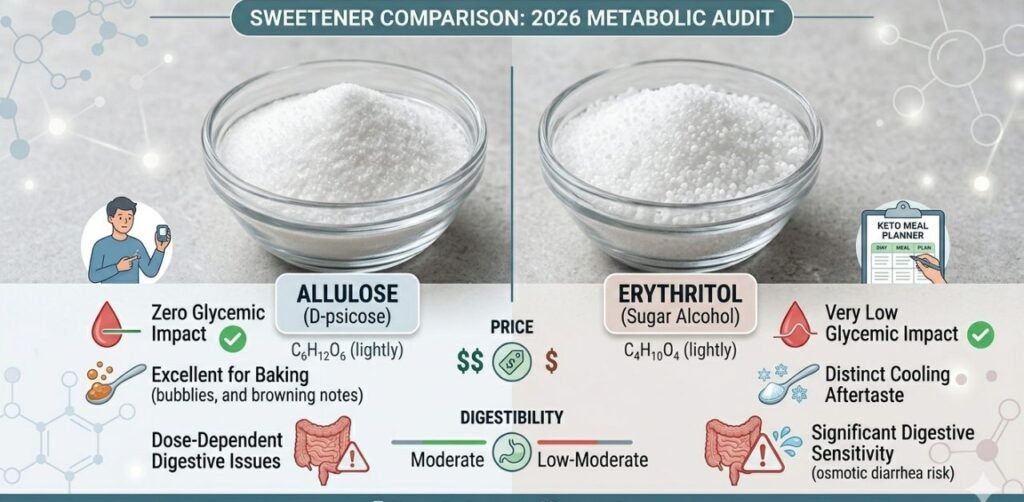 . Allulose vs. Erythritol: The 2026 Comparison