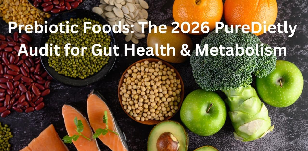 Prebiotic Foods: The 2026 PureDietly Audit for Gut Health & Metabolism