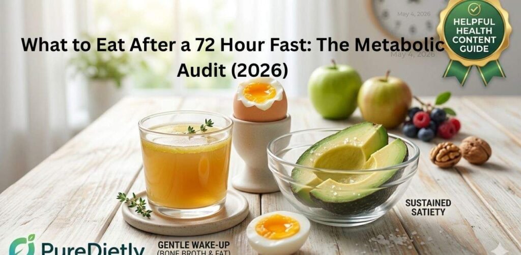 What to Eat After a 72 Hour Fast: The Metabolic Audit (2026) What to Eat After a 72 Hour Fast: The Metabolic Audit (2026)
