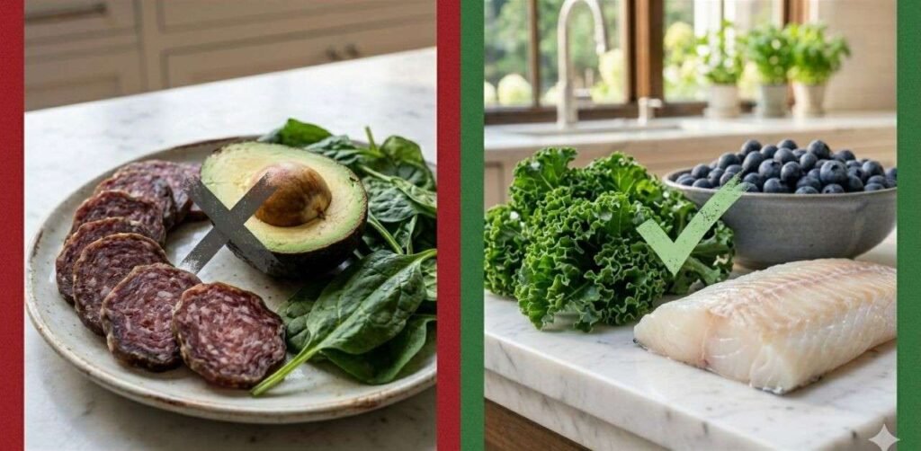 2. The 2026 Food Audit: High vs. Low Histamine