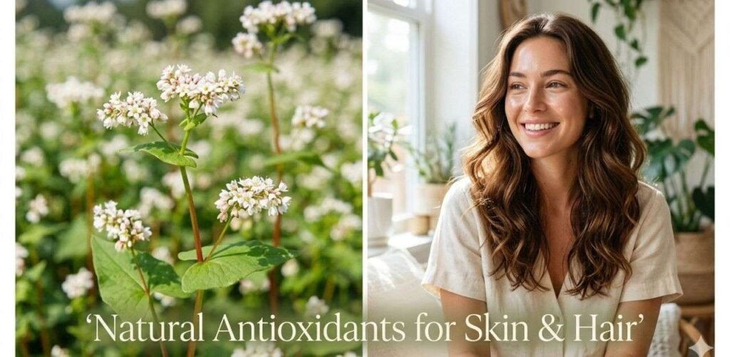  Deep Dive: Buckwheat for Skin & Hair (The Rutin Factor)