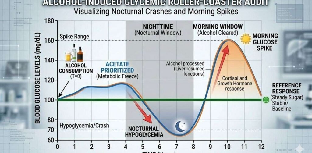 The Blood Sugar Paradox: Insulin and Nocturnal Crashes