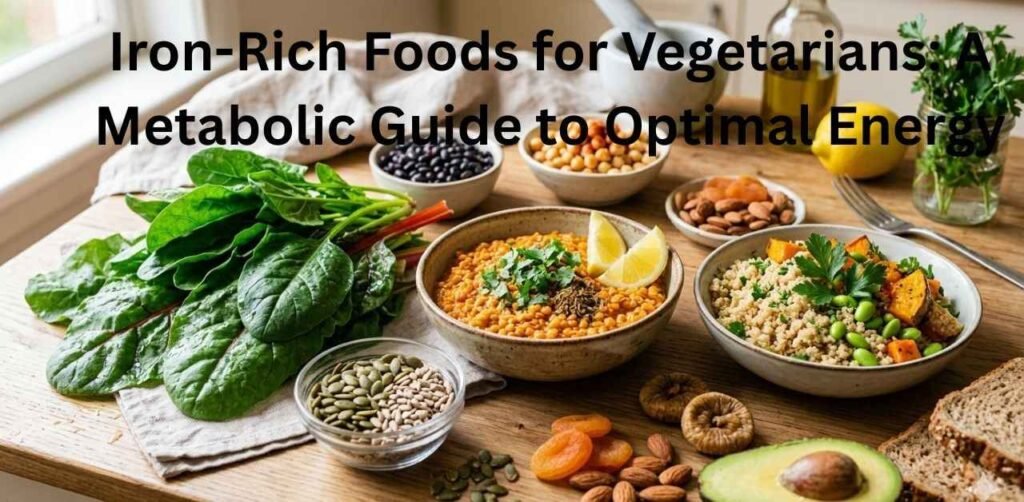 Iron-Rich Foods for Vegetarians: A Metabolic Guide to Optimal Energy