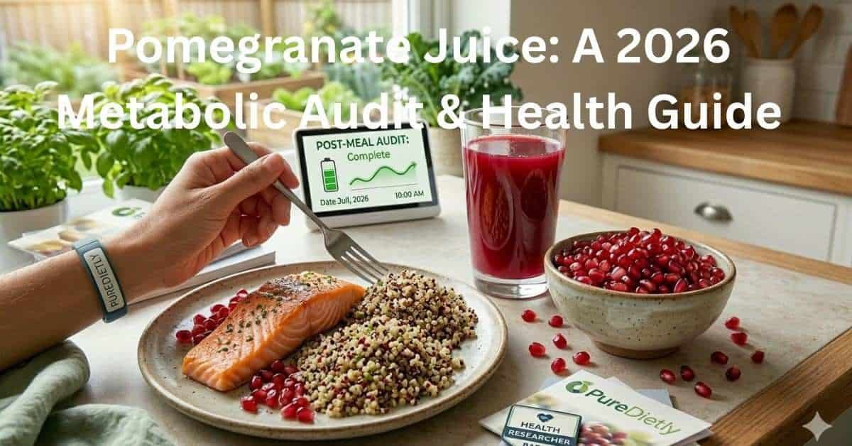 Pomegranate Juice: A 2026 Metabolic Audit & Health Guide