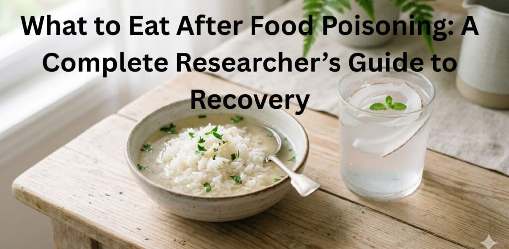 What to Eat After Food Poisoning: A Complete Researcher’s Guide to Recovery