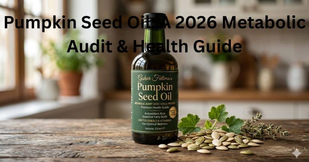 Pumpkin Seed Oil: A 2026 Metabolic Audit & Health Guide