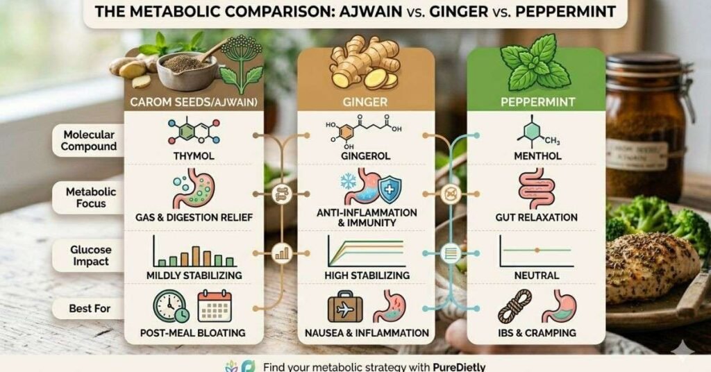 The Metabolic Comparison Table